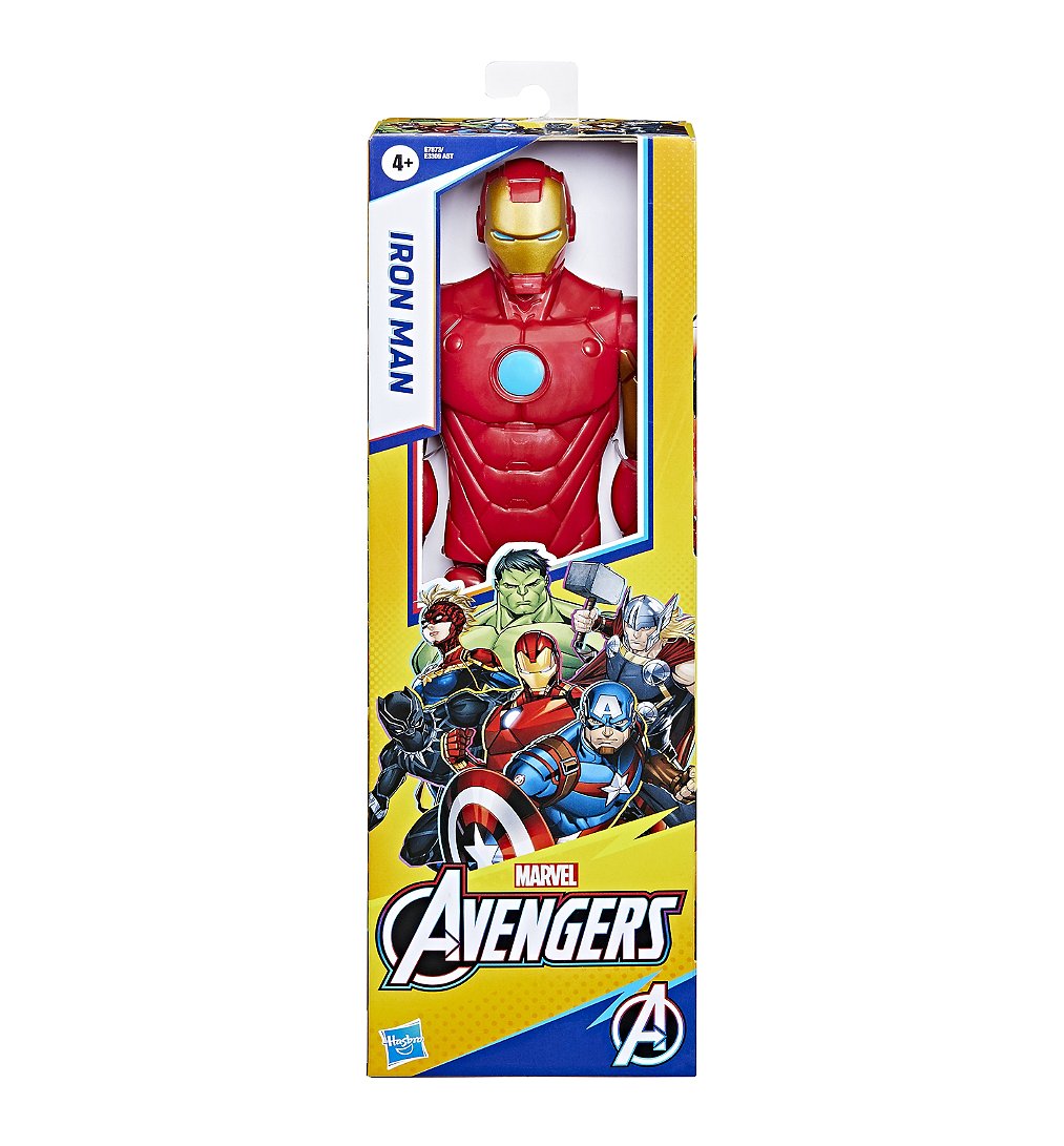 Marvel Avengers Titan Hero Series figurine Iron Man de 30 cm