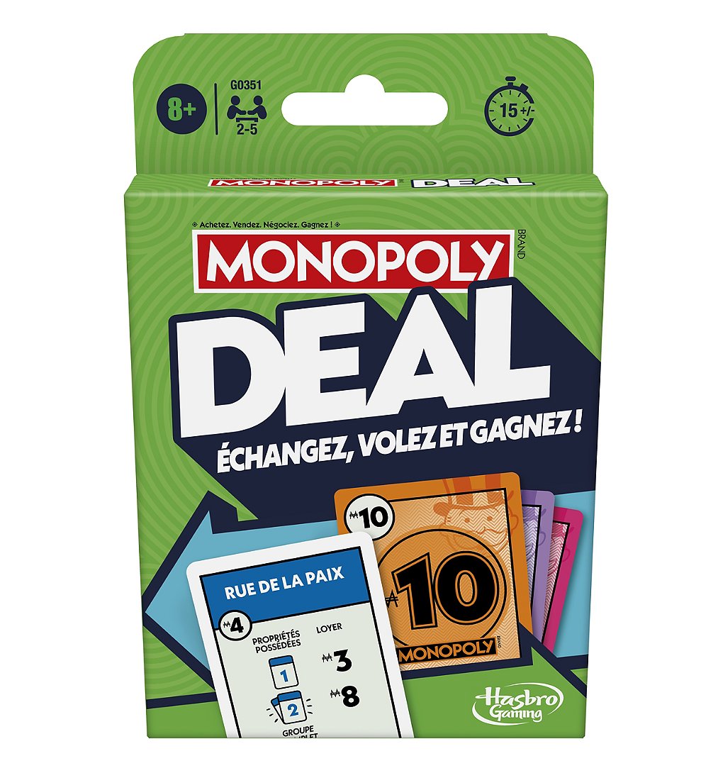 Jeu De Société Monopoly Deal Hasbro - vue 10