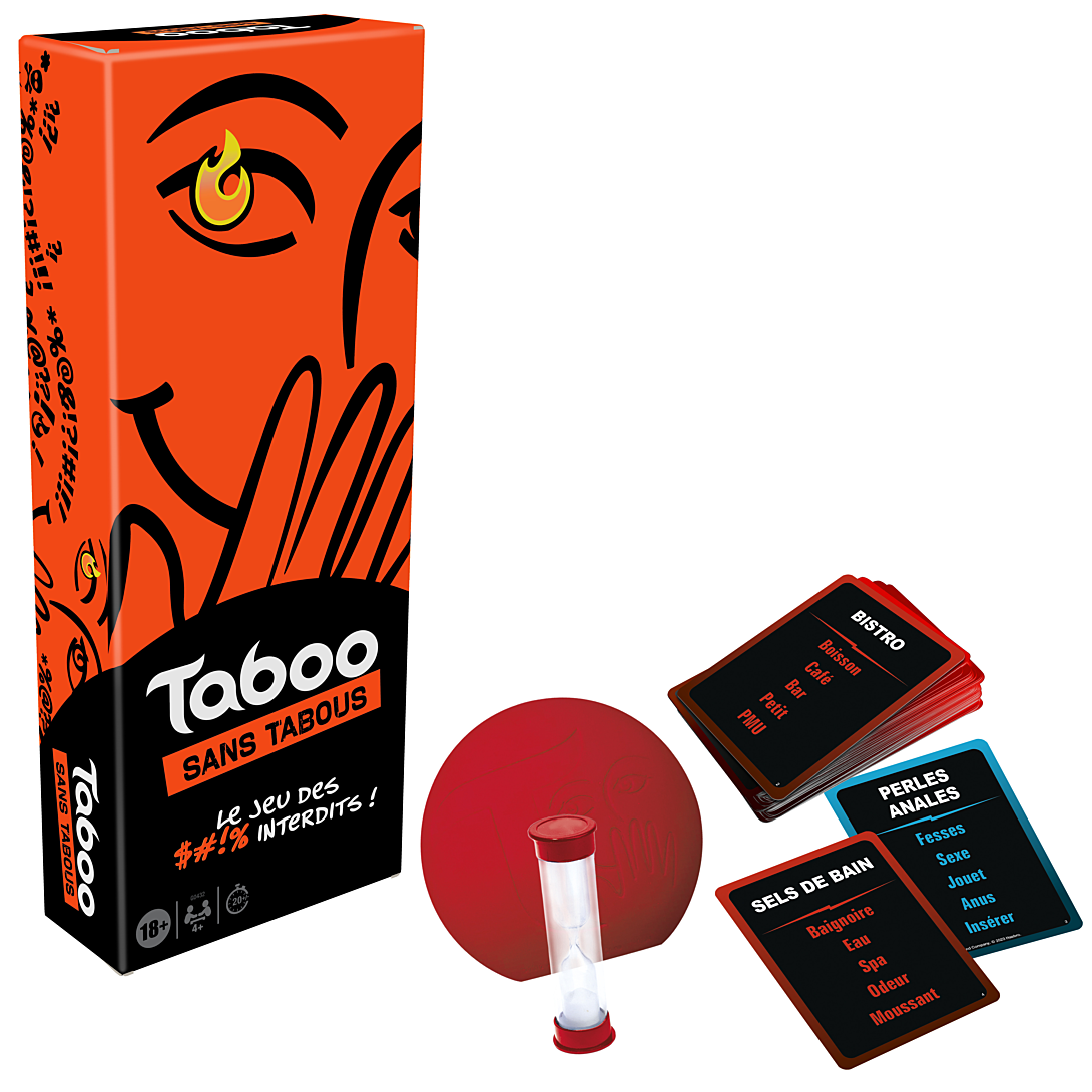 Taboo sans censure, jeu de groupe pour adultes seulement, jeux de plateau