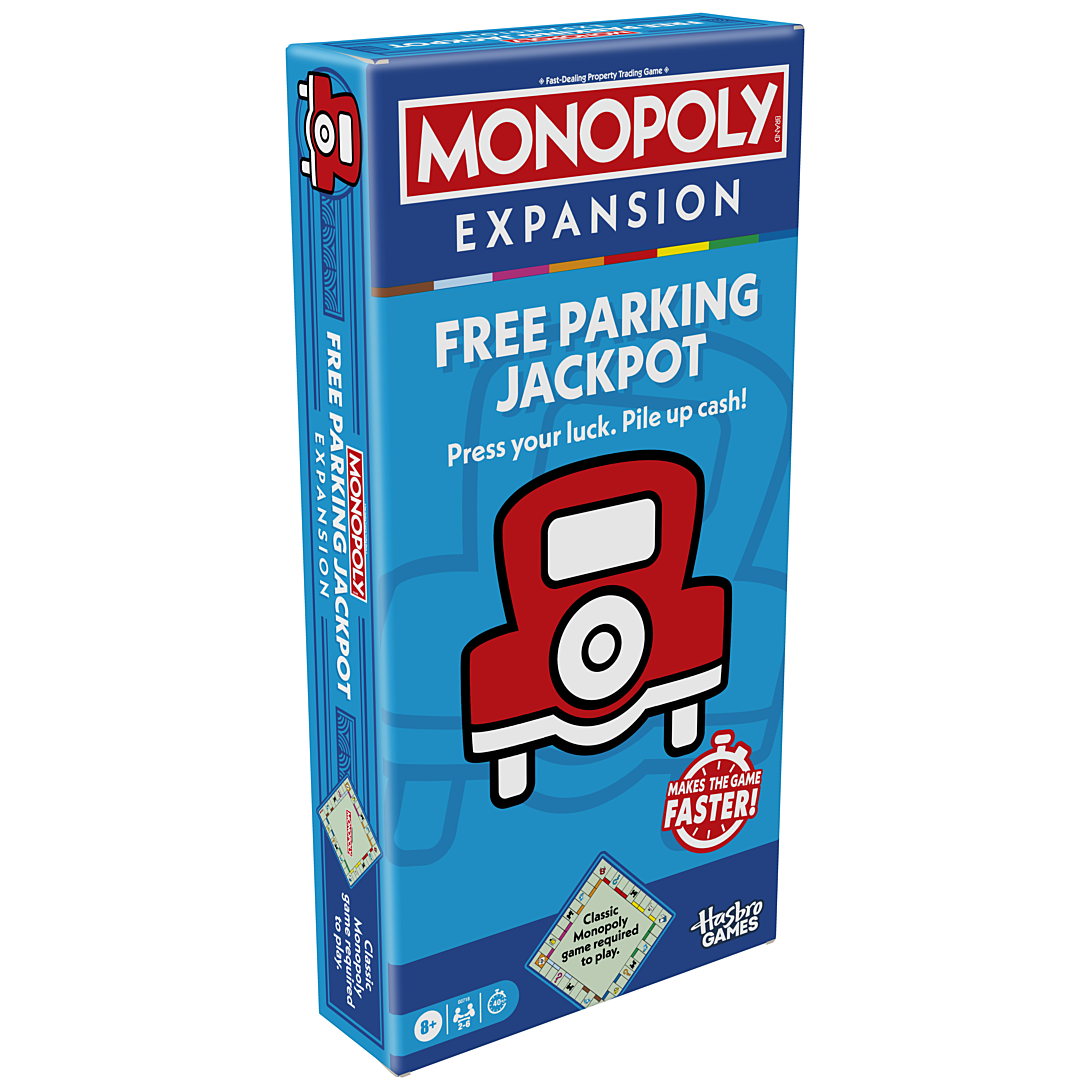 Monopoly, EXTENSION Parc gratuit (jeu Monopoly classique requis pour jouer)