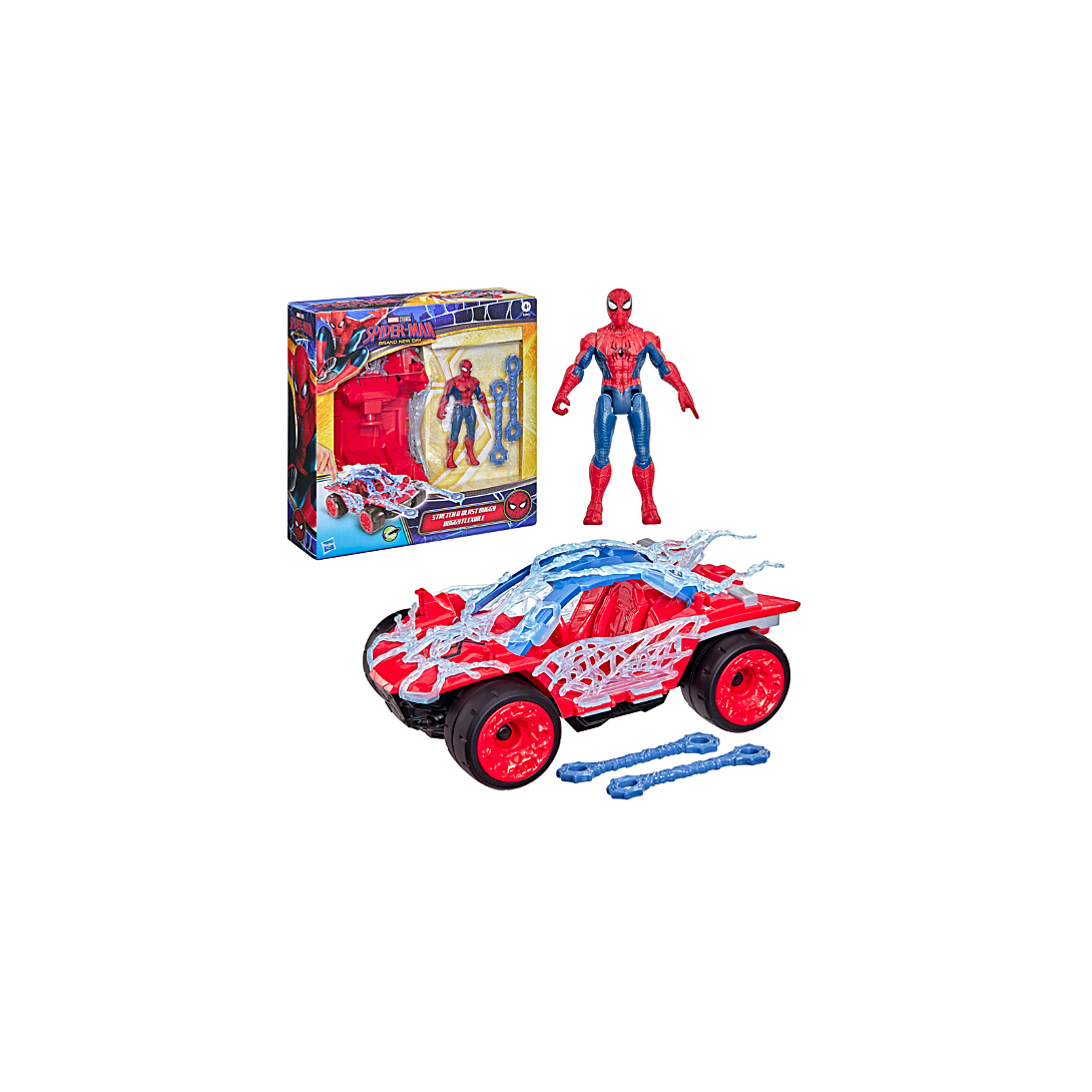 Spiderman HAS SPD BOM playset Gallagher Web Blast Vehicle - vue 2
