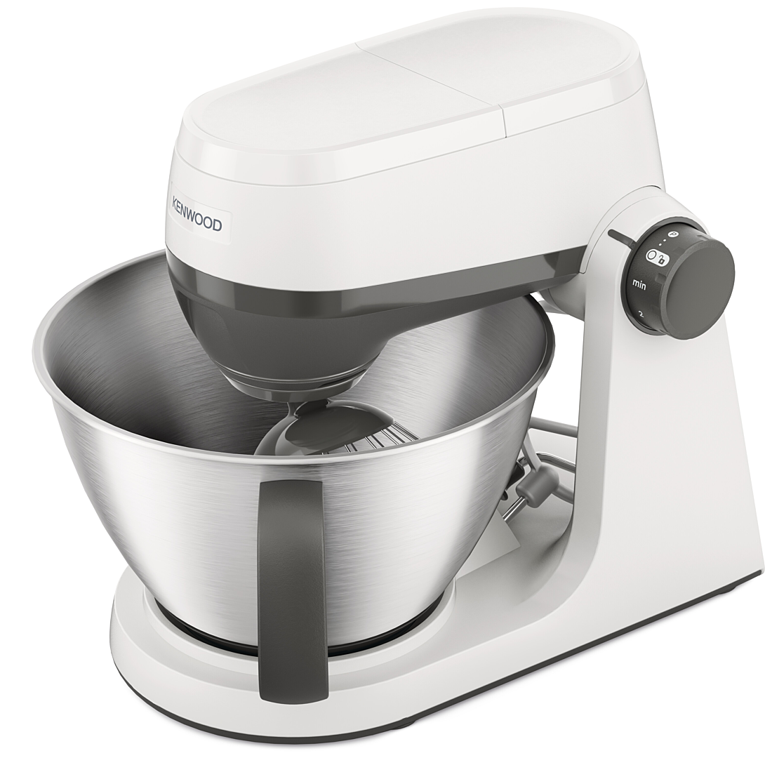 Robot Pâtissier KENWOOD KHC30.000WH – 1000W, Bol 4.3L, 7 Vitesses + Pulse - vue 3