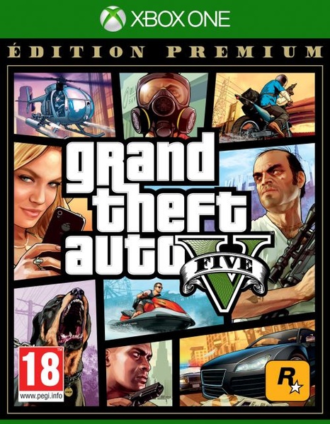 Gta V Edition Premium Xbox One Rockstar Games Le Jeu Vidéo