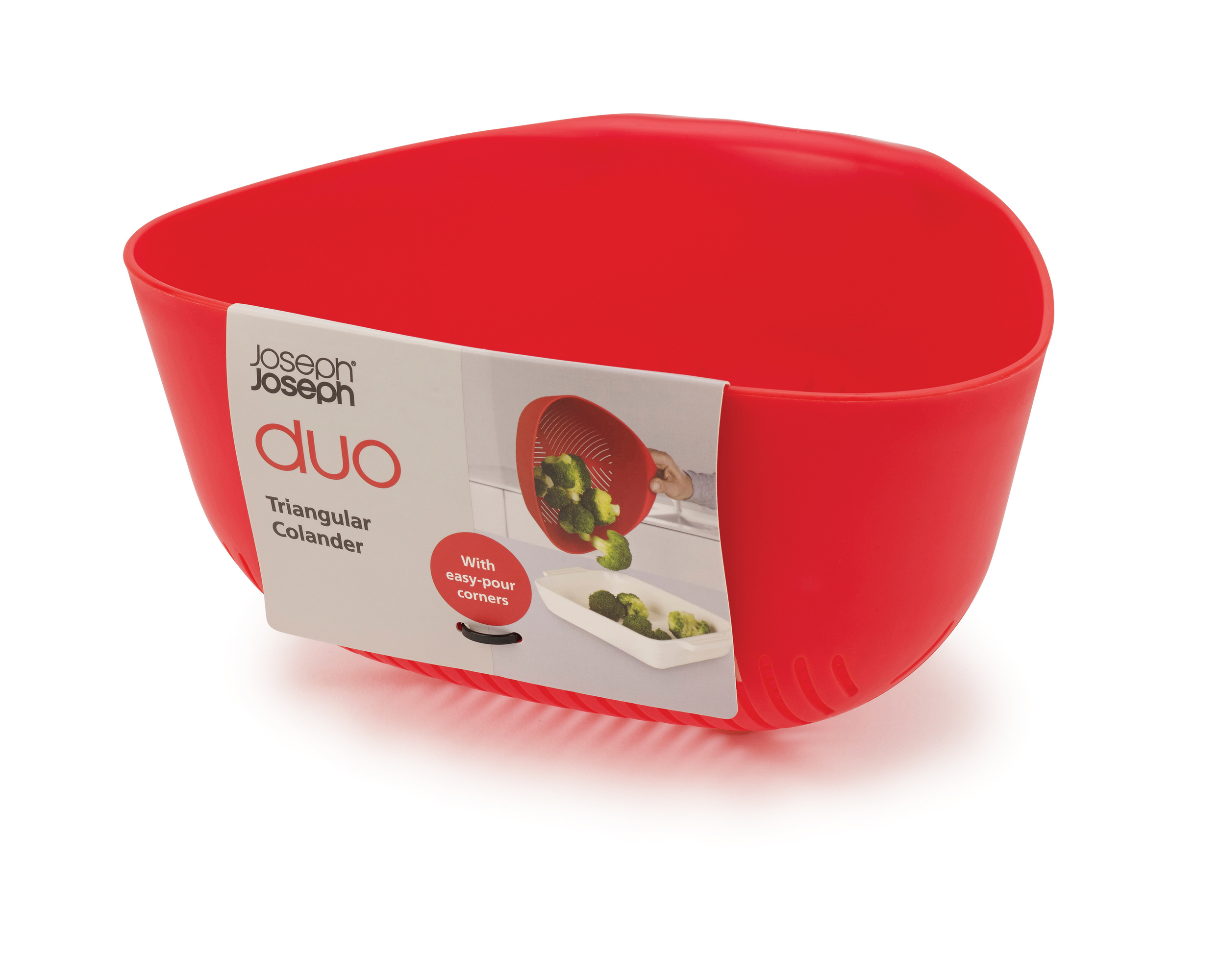 Duo passoire triangulaire - rouge