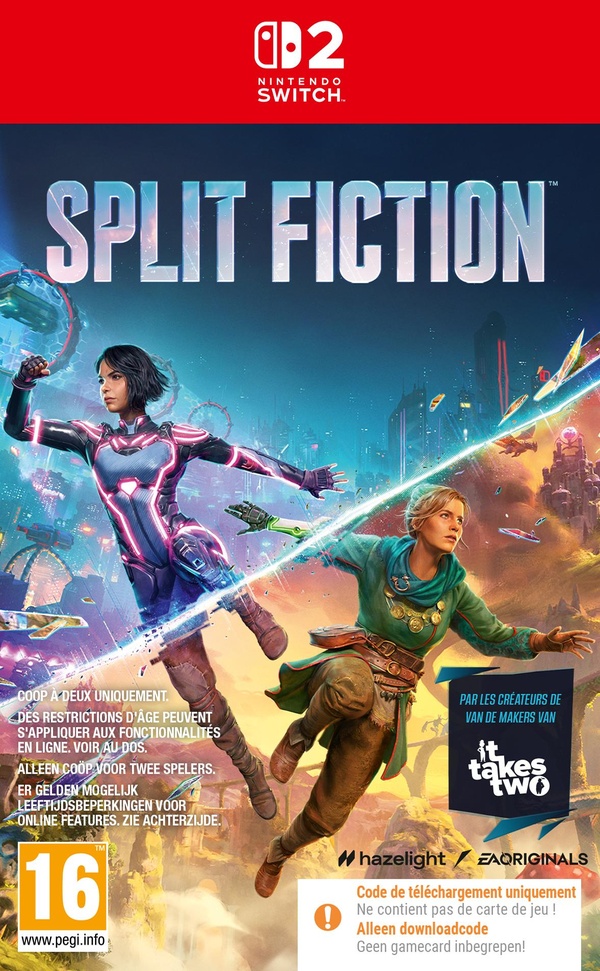 Split Fiction (Code in a Box) (NINTENDO SWITCH 2)