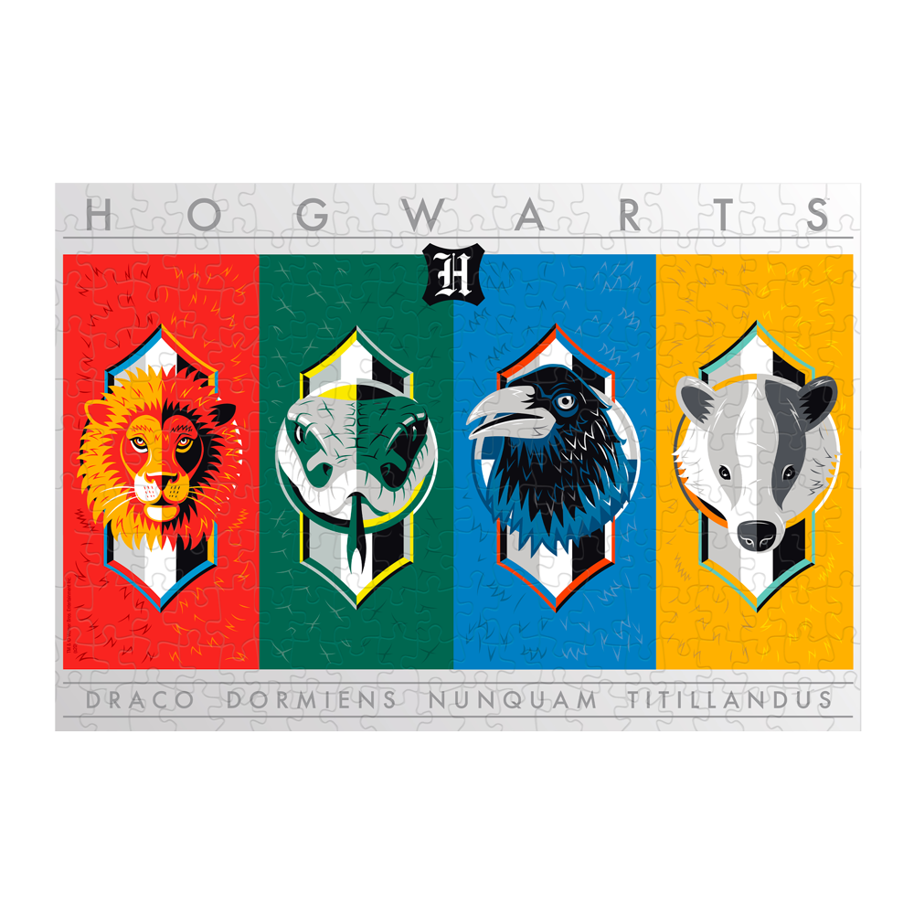 Puzzle Harry Potter Les 4 Maisons 500 Pièces - Harry Potter