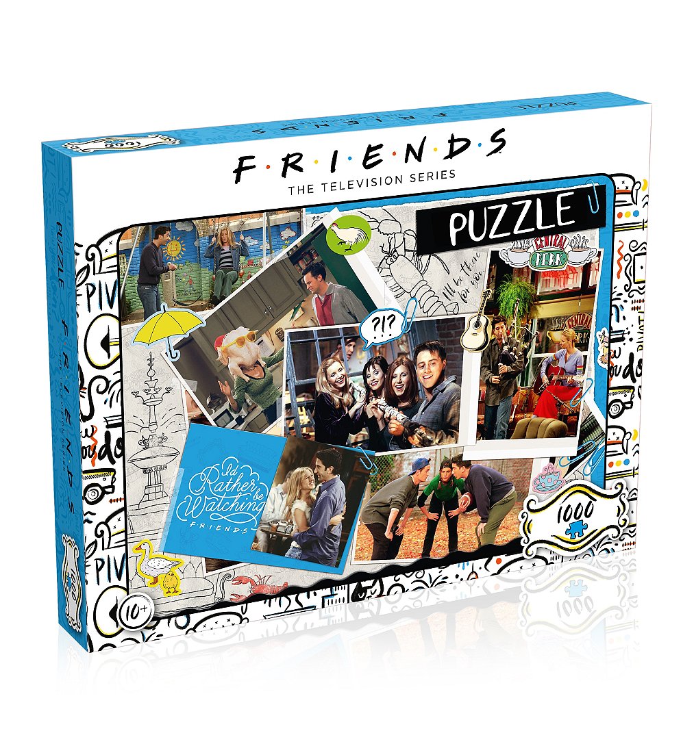 Puzzle Friends Scrapbook 1000 Pieces - Friends