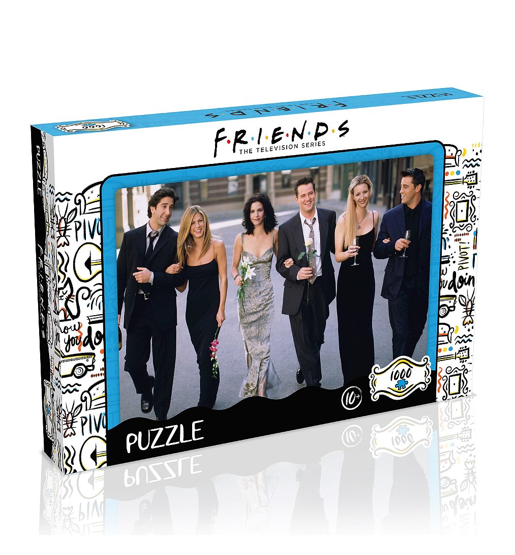 Puzzle 1000 Pièces Friends Mariage - Friends