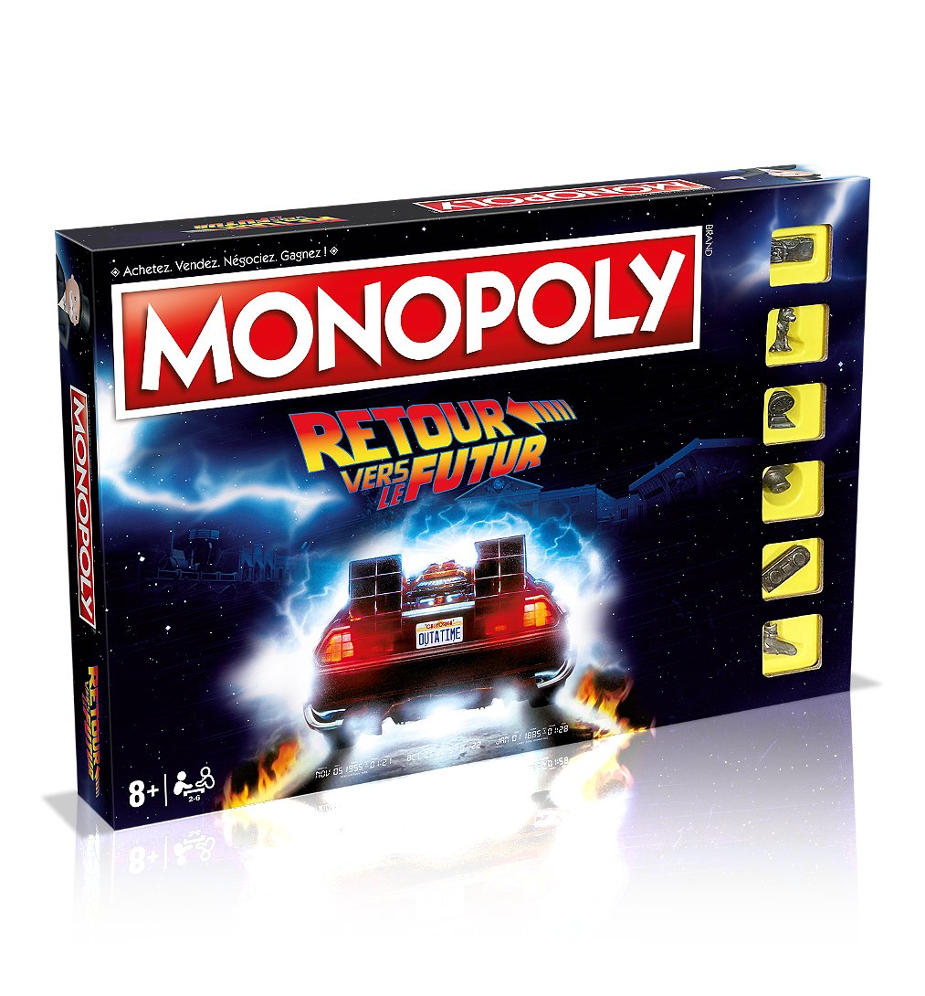 Monopoly Retour Vers Le Futur Pack Fenetre - Back To The Future