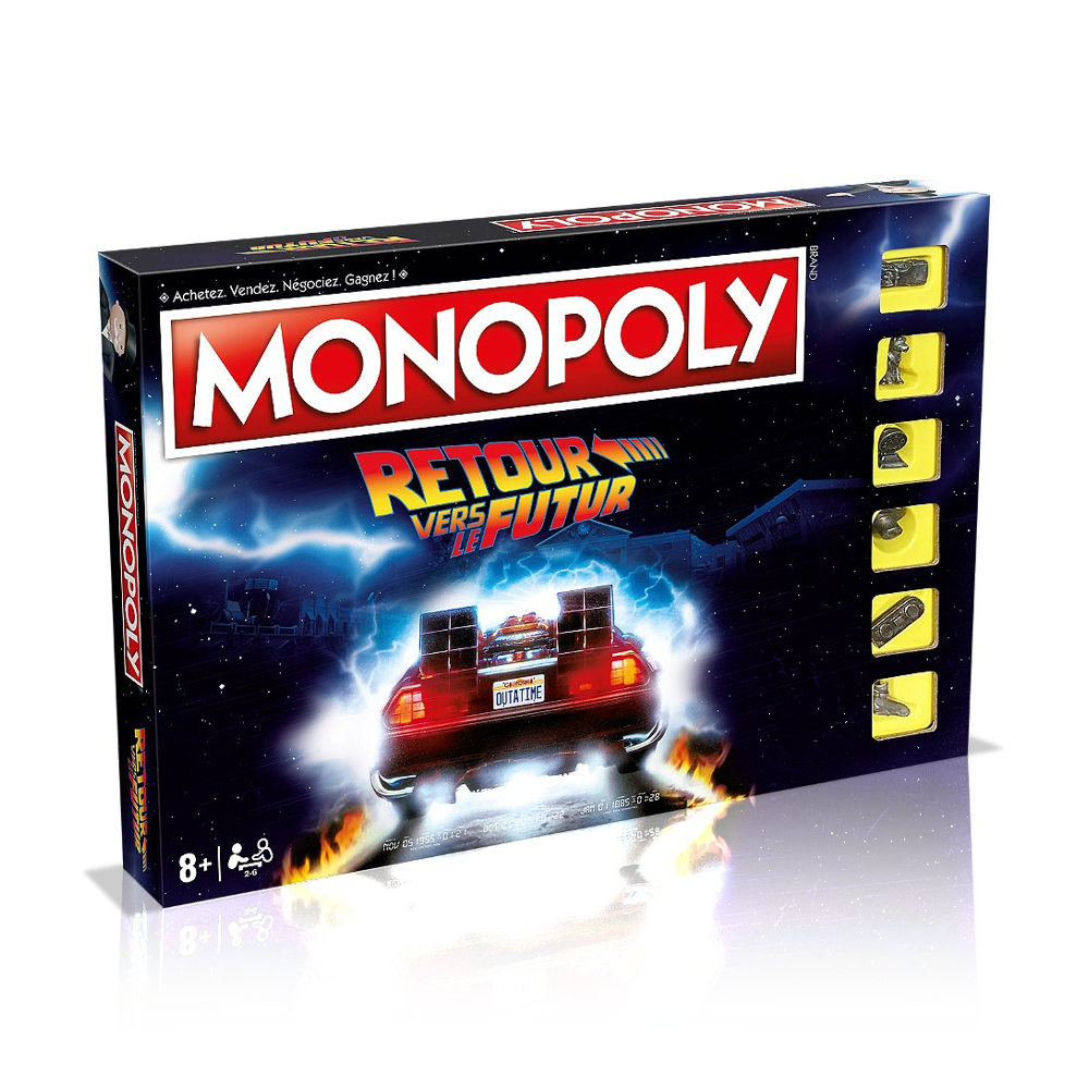 Monopoly Retour Vers Le Futur Pack Fenetre - Back To The Future