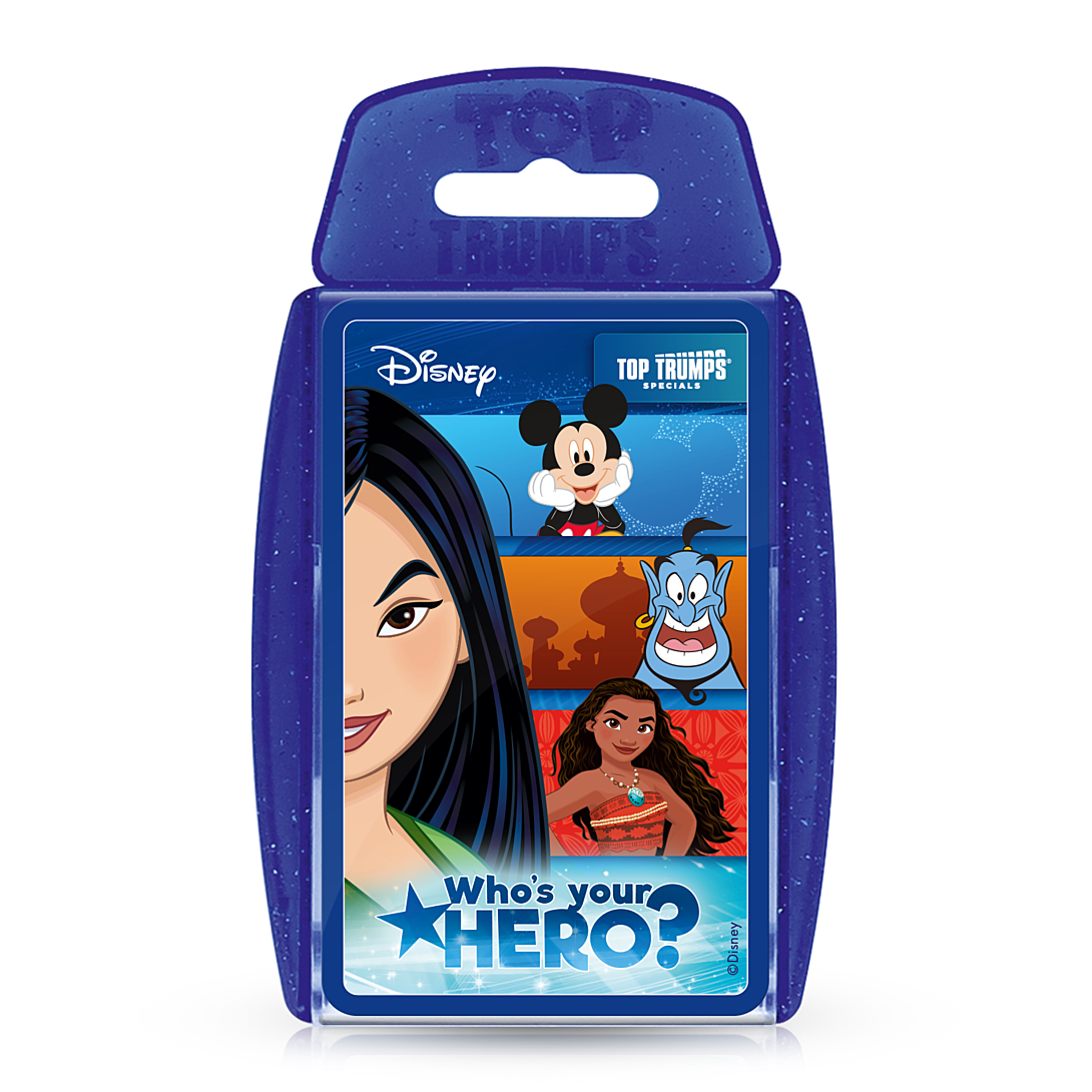 Jeu De Cartes Winning Moves WM00537-FRE-6 – Top Trumps Disney Heroes - vue 3