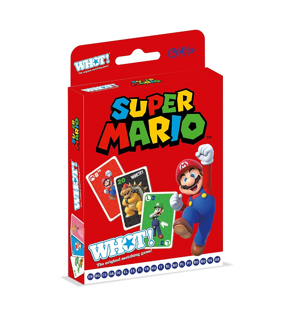 Super Mario - WHOT - Jeu de cartes dès 6 ans