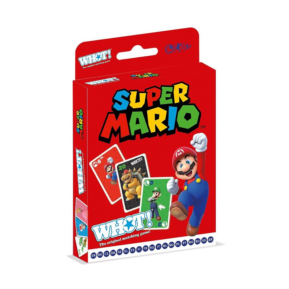 Super Mario - WHOT - Jeu de cartes dès 6 ans