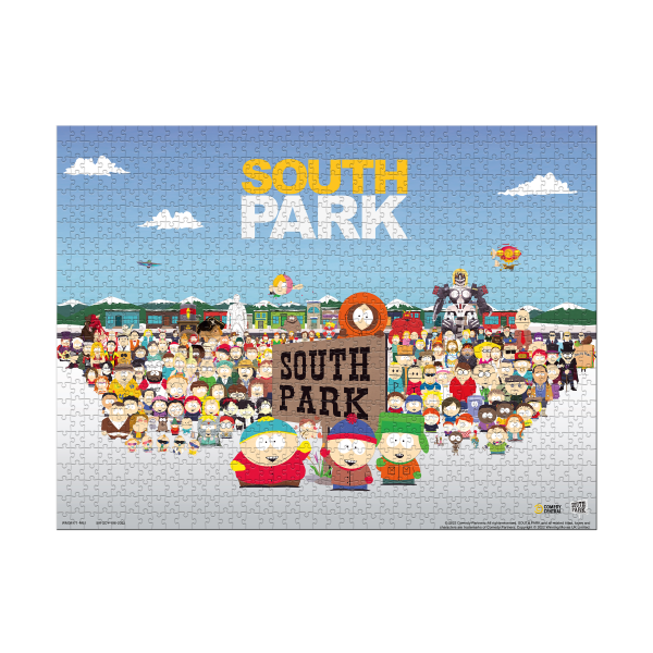 Winning Moves Puzzle South Park 1 poster OFFERT 1000 Pièces A partir de Version française