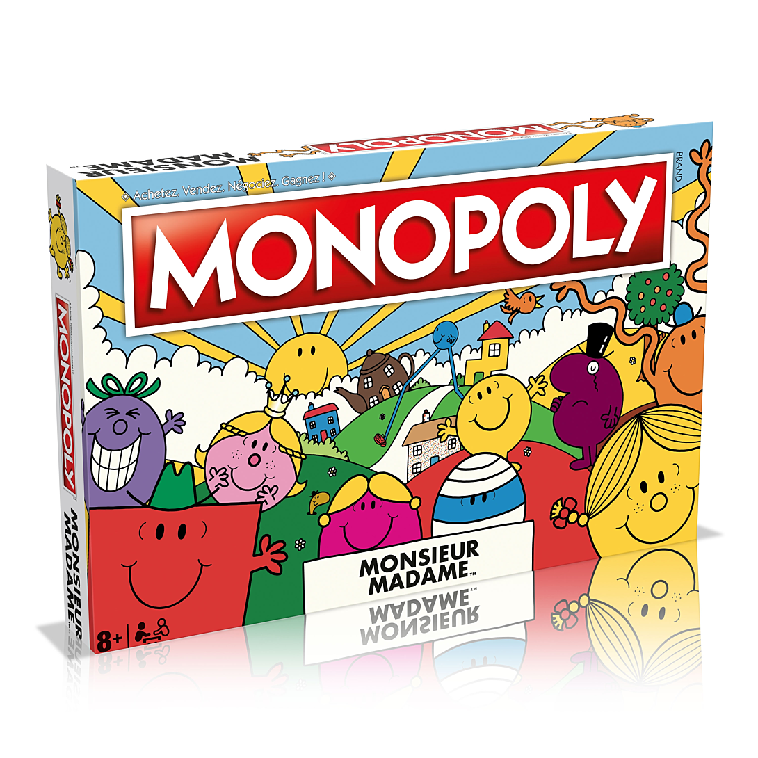 Jeu De Société Monopoly Monsieur Madame Winning Moves WM03274-FRE-6 – Personnages Célèbres - vue 7