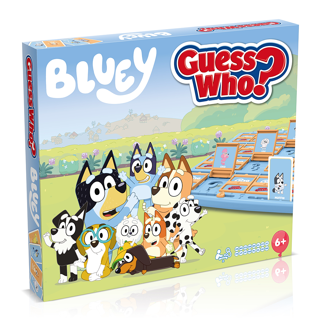 QUI EST CE ? Bluey Jeu de société WINNING MOVES Dès - vue 1