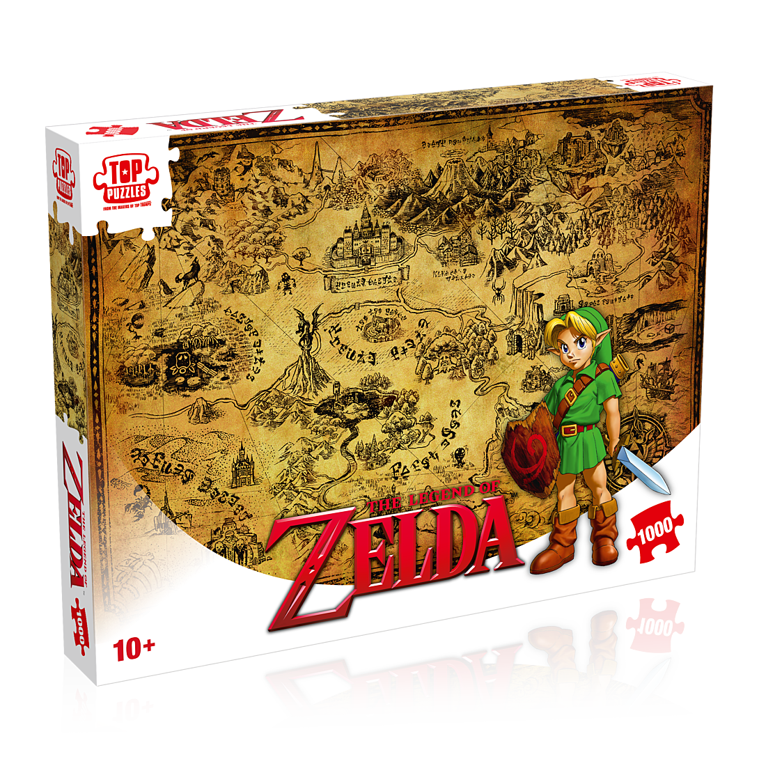 Puzzle 1000 pièces Winning Moves Zelda Hyrule - vue 10
