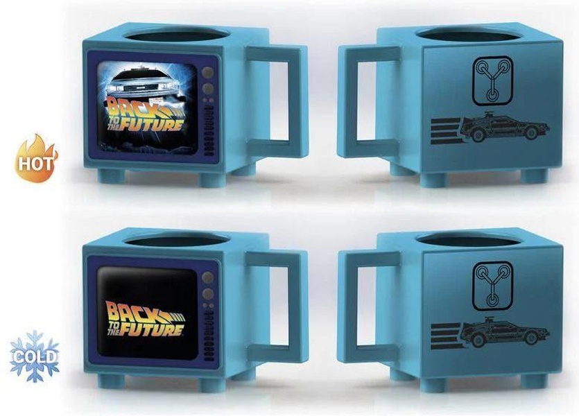 Back to the Future Mug 3D thermo réactif 500ml Flux Capacitor