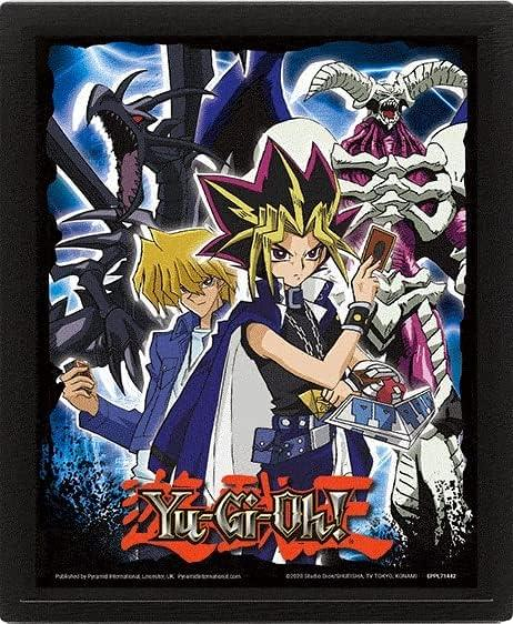 Yu-Gi-Oh! Cadre 3D Lenticulaire Black Skull Dragon