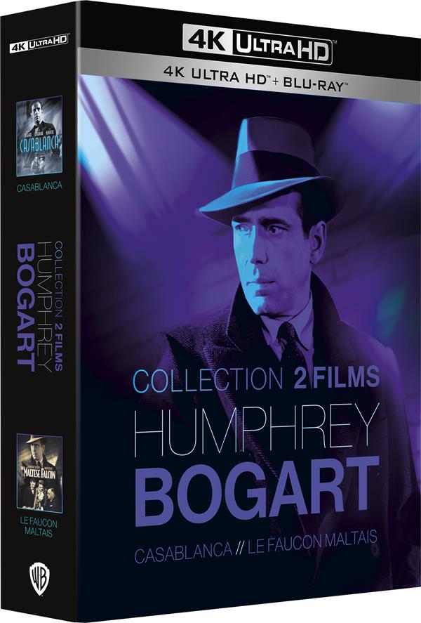 Humphrey Bogart - Coffret 2 films : Casablanca + le faucon maltais