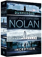 coffret Nolan 3 films : inception ; interstellar ; Dunkerque