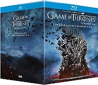 coffret intégrale game of thrones, saisons 1 à 8