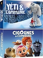 coffret animaux & compagnie 2 films : yéti & compagnie ; cigognes & compagnie
