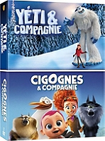 coffret animaux & compagnie 2 films : yéti & compagnie ; cigognes & compagnie