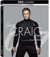 coffret James Bond / Daniel Craig 4 films : casino royale ; quantum of solace; skyfall ; spectre