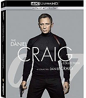 coffret James Bond / Daniel Craig 4 films : casino royale ; quantum of solace; skyfall ; spectre