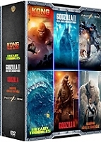 coffret 5 films : Godzilla 1 et 2 ; Kong ; rampage ; en eaux troubles/the meg ; pacific rim