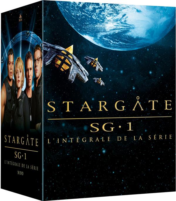 coffret Stargate SG-1, l'intégrale : saisons 1 à 10 ; 3 films