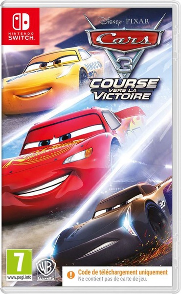 CARS 3 code in a box SWITCH