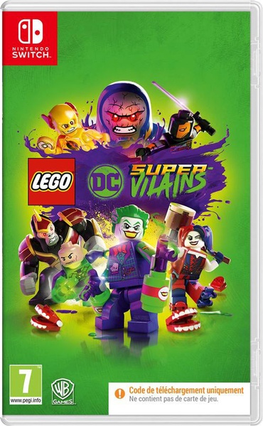 Lego DC : Supervilains code in a box SWITCH