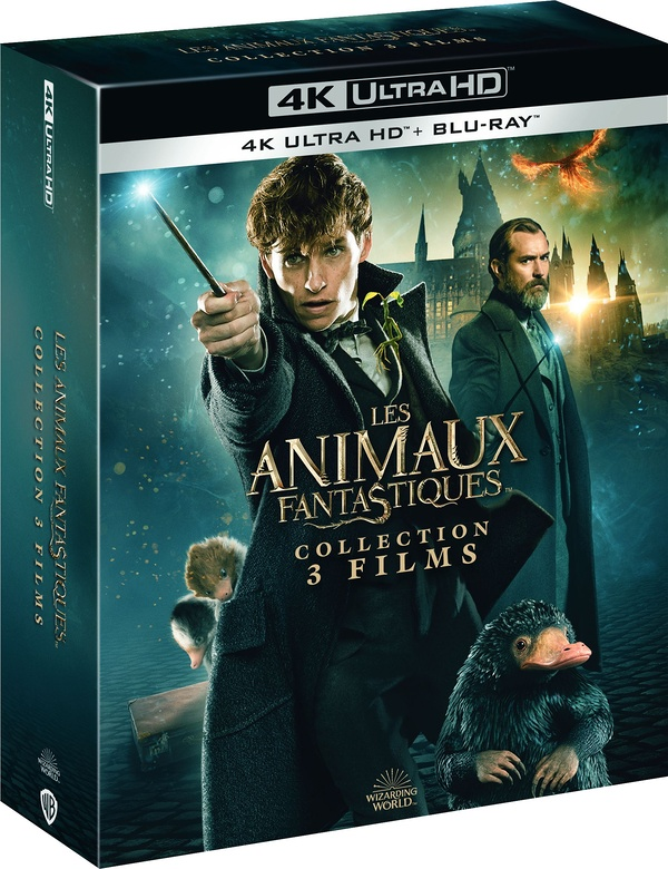 Les animaux fantastiques 1 à 3 : Les animaux fantastiques + Les crimes de Grindelwald + Les secrets
