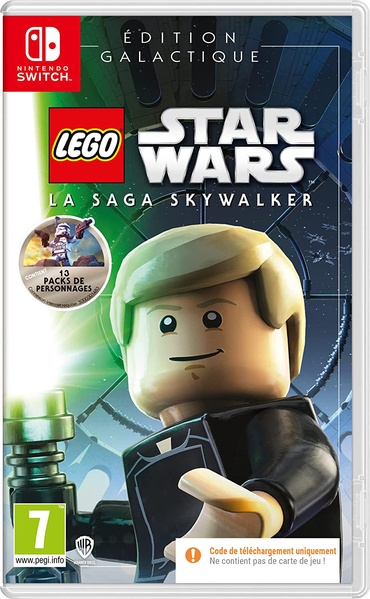 Lego Star Wars : La Saga Skywalker (Code in a Box) - Edition Galactique (SWITCH)
