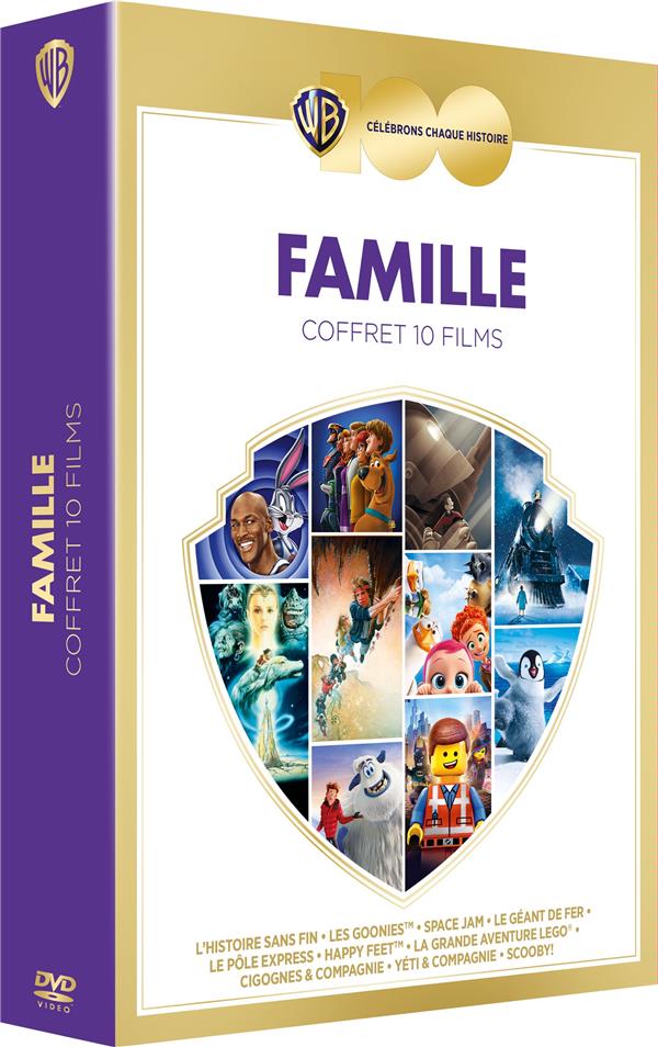 100 ans Warner - Famille - Coffret 10 films