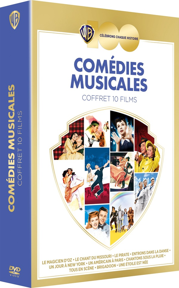 100 ans Warner - Comédies musicales - Coffret 10 films
