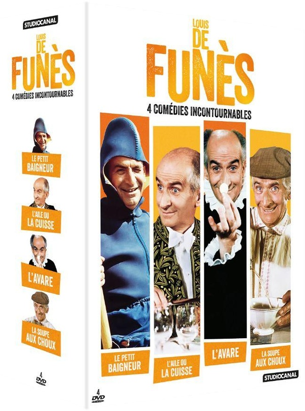 Louis de Funès - 4 comédies incontournables