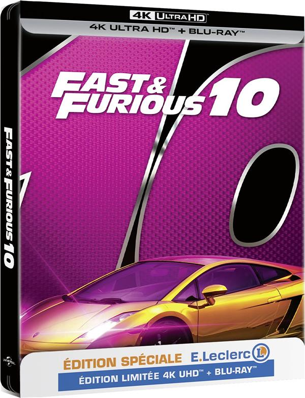 Fast & Furious X - Édition limitée SteelBook spéciale E. Leclerc