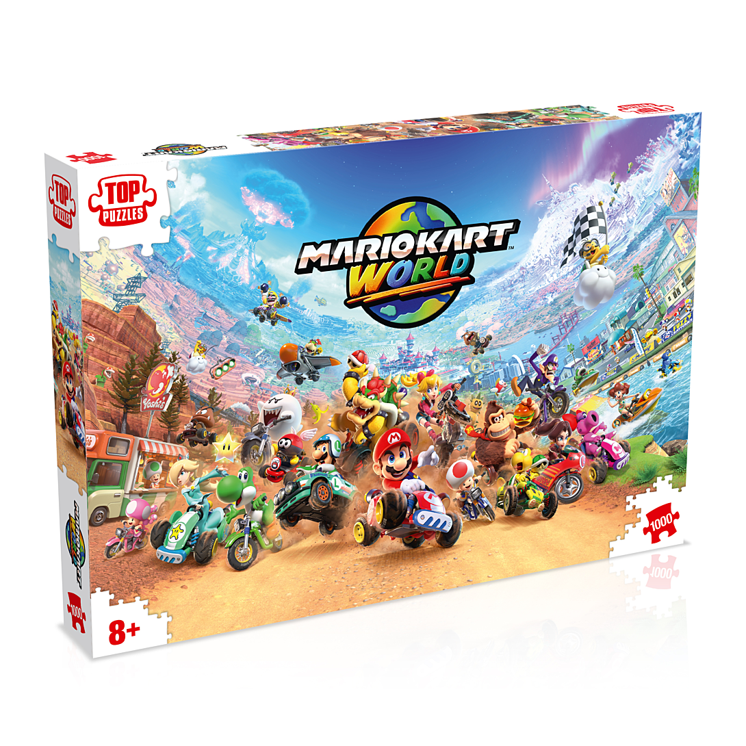 PUZZLE MARIO KART WORLD 1000 PIECES