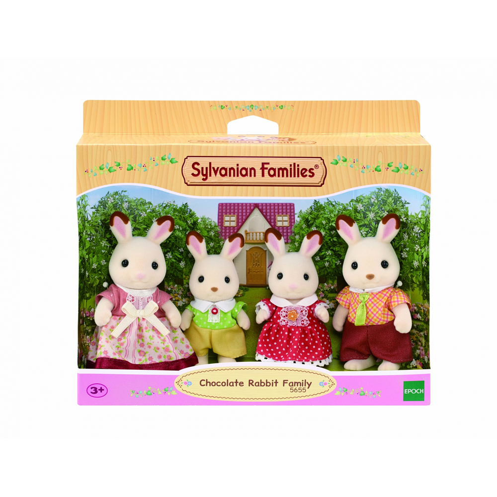La famille Lapin Chocolat