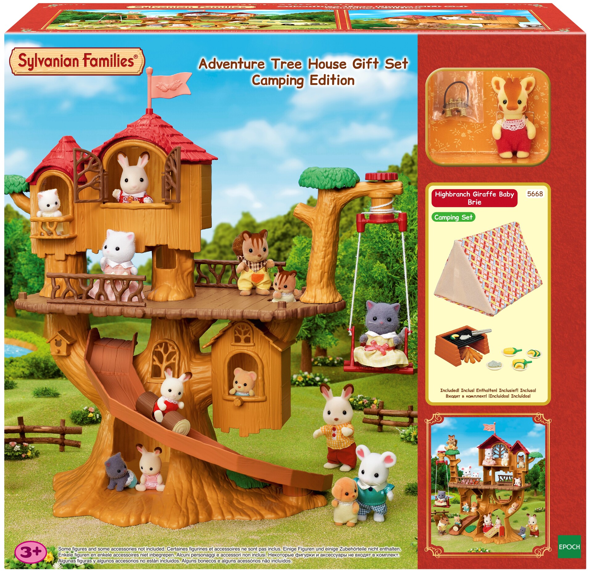 SYLVANIAN FAMILIES - CABANE ET SET CAMPING