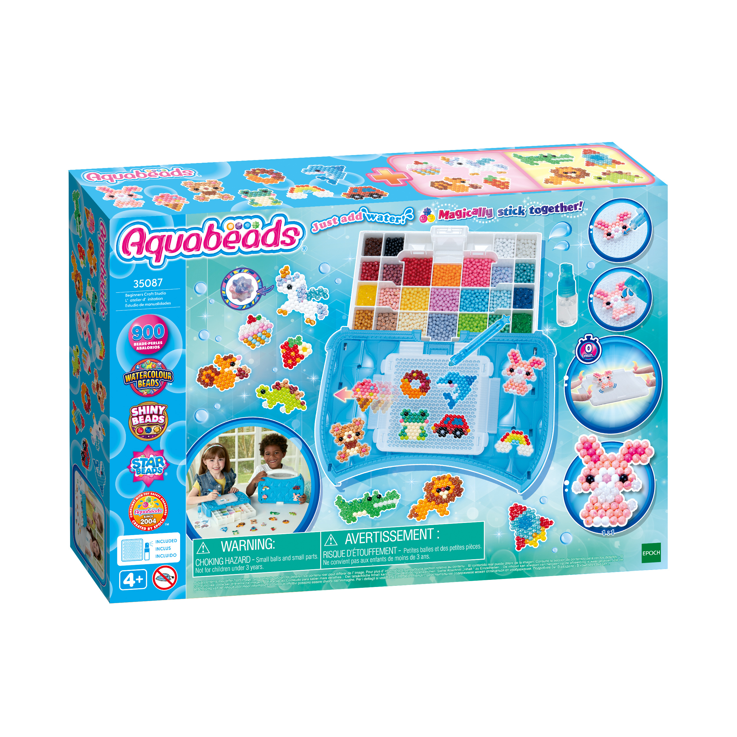 Coffret Aquabeads L'Atelier d'Initiation 35087 – 900 Perles à Eau