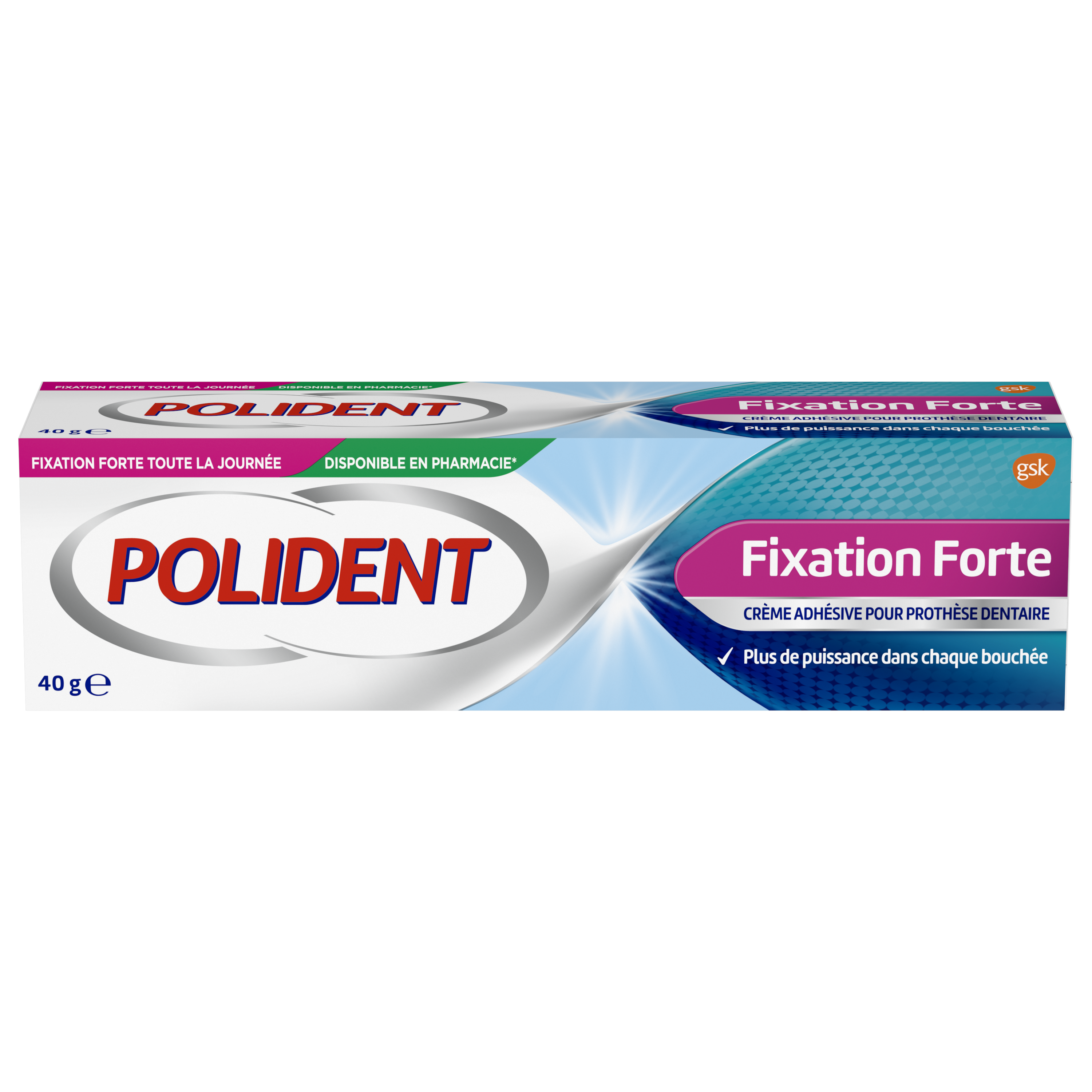 Polident crème fixation forte 40g