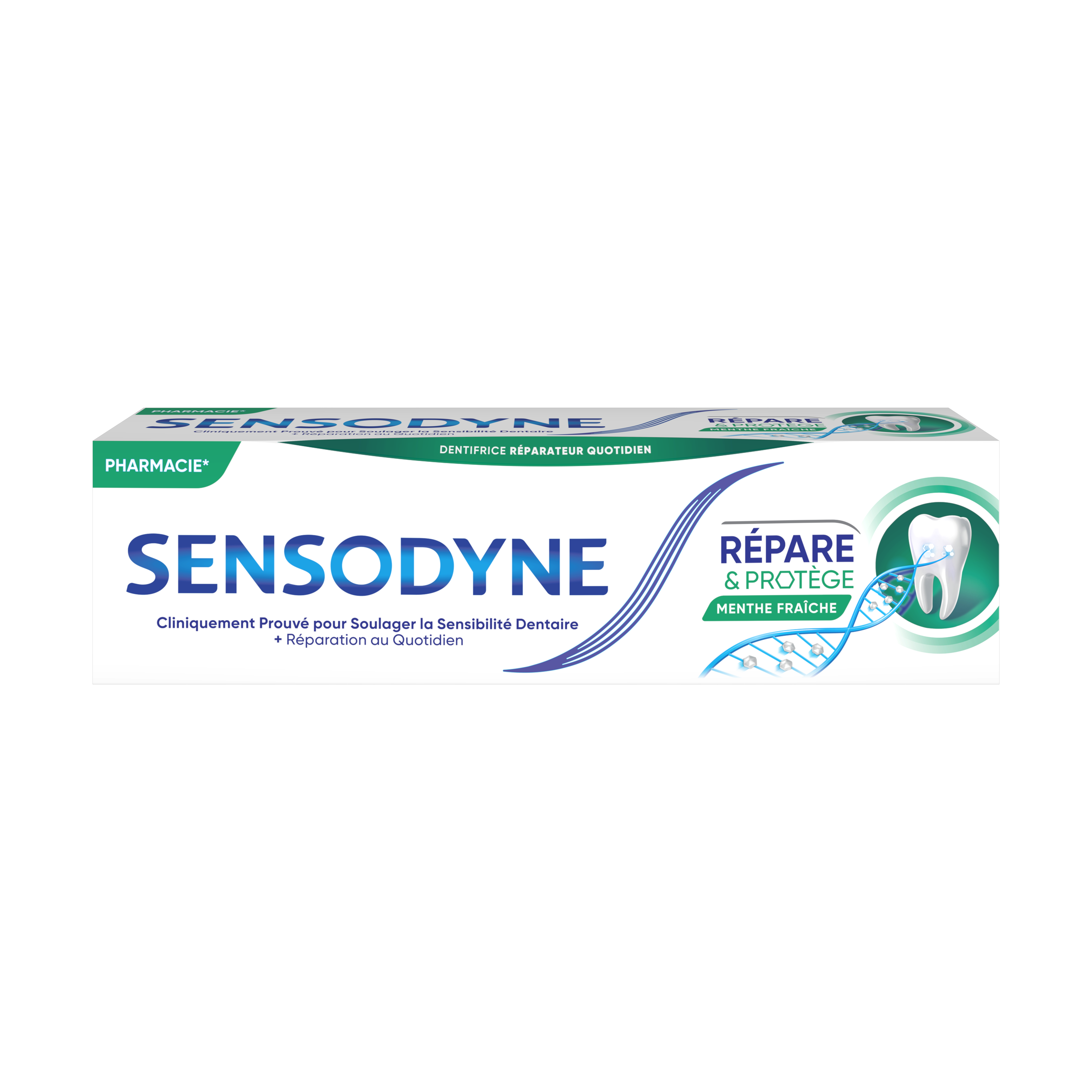 Dentifrice menthe fraîche répare et protège 75ml