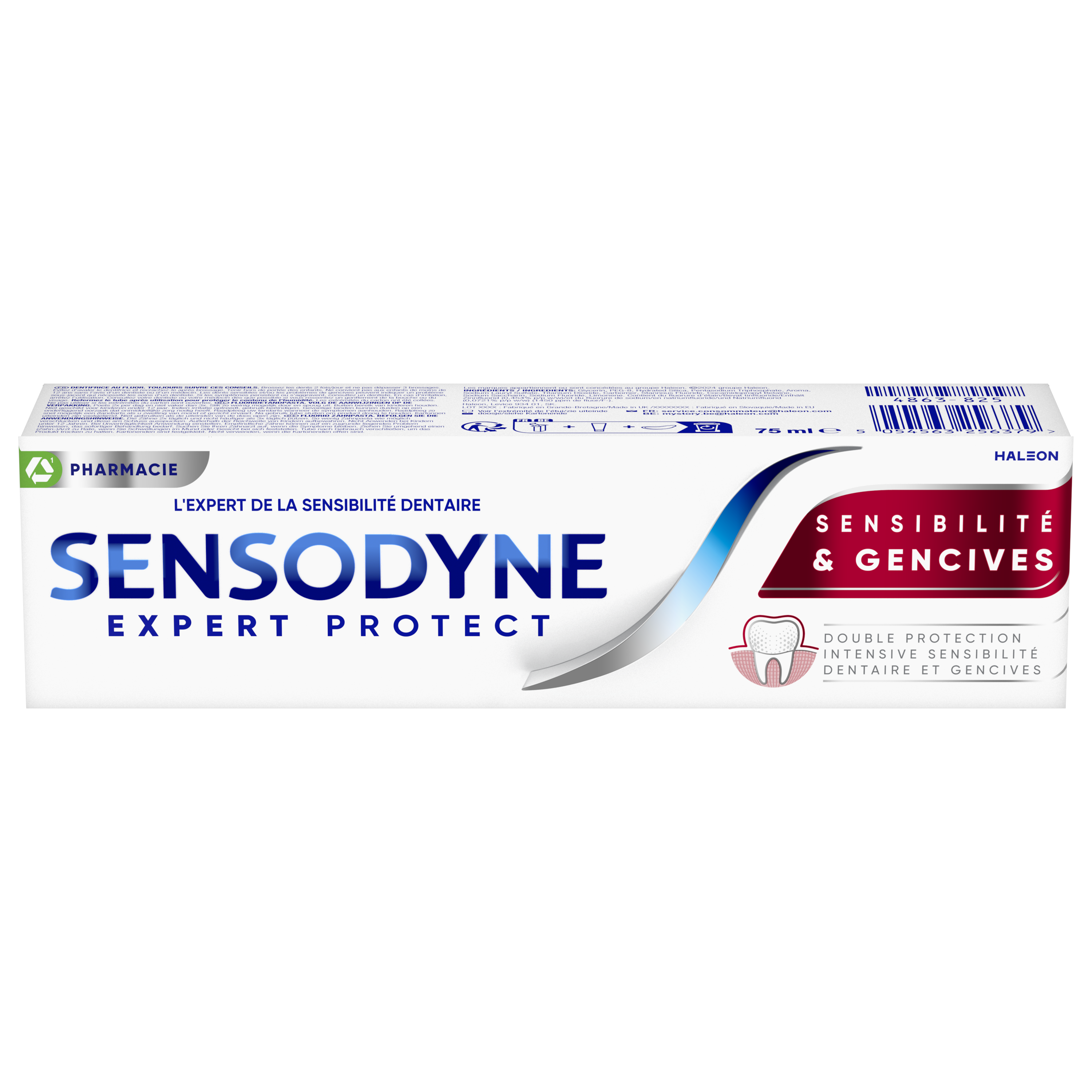 Sensodyne Expert protect Sensibilité & Gencives fraiche 75 ml