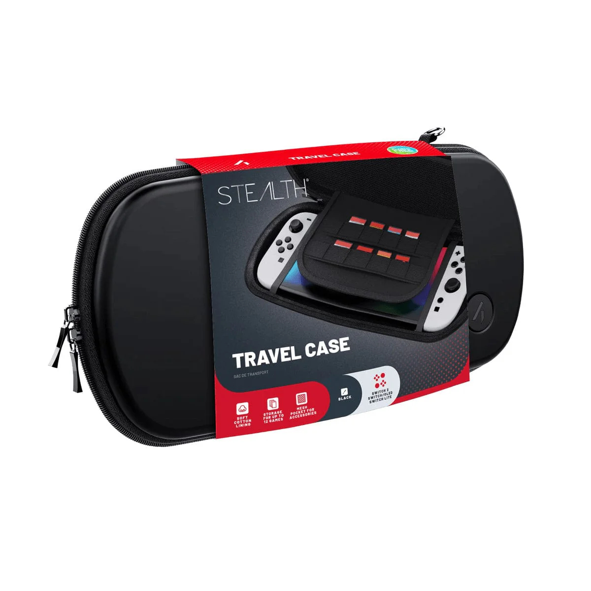 Stealth Travel Case For Switch Switch 2 And Switch Lite NINTENDO SWITCH 2