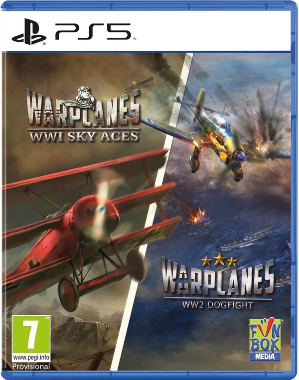 Warplanes Double Pack (WWI Sky Aces + WWII Dogfight) (PS5)