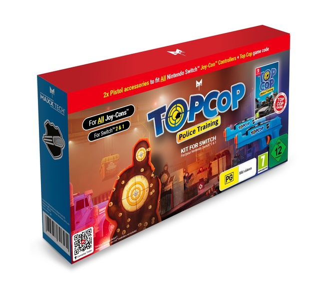 Top Cop Police Training Kit Jeu Nintendo Switch Code in a Box - vue 5